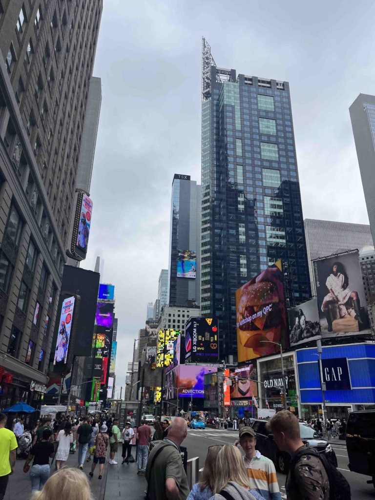 You made it to Times Square, New York City!